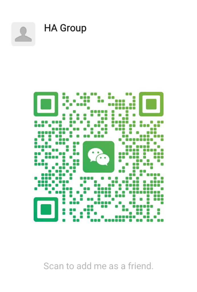 HA Group WeChat QR Code